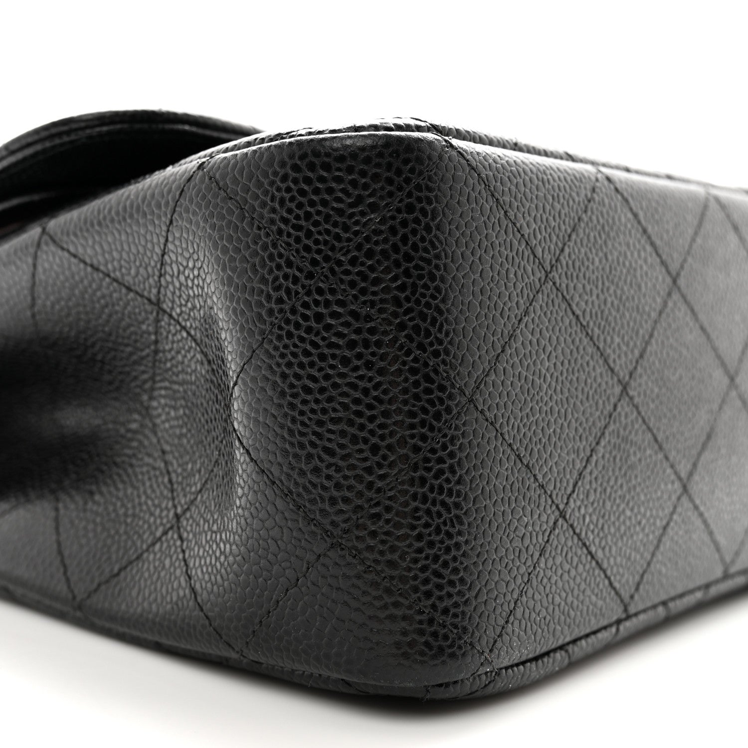 Chanel Caviar Quilted Jumbo Double Flap Black 9 of 12