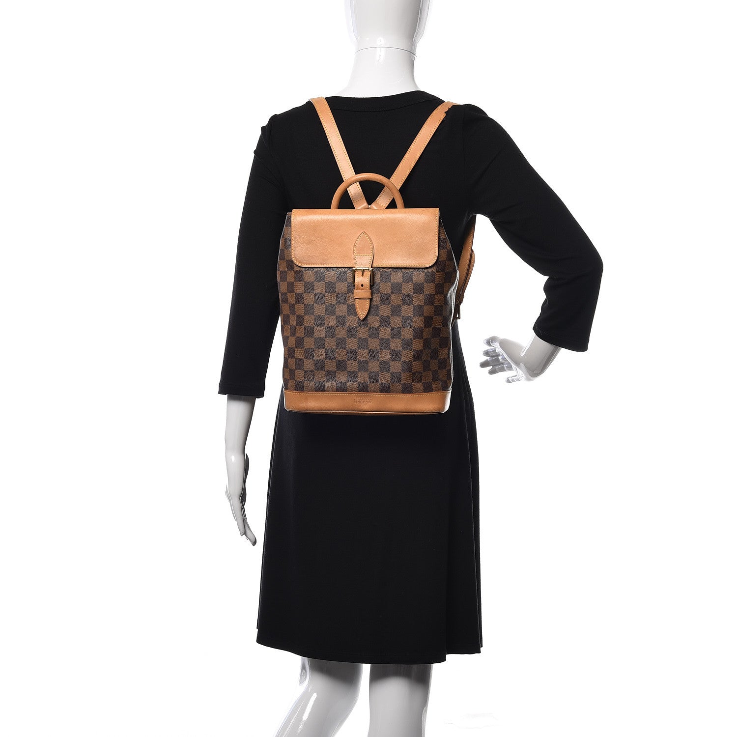 Louis Vuitton Damier Ebene Soho Centenaire Backpack 2 of 22