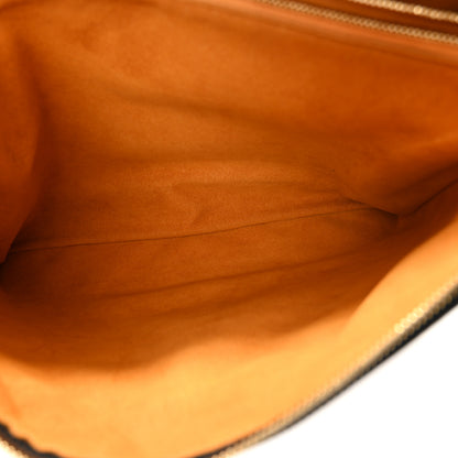 Louis Vuitton Lambskin Embossed Monogram Coussin MM Black 5 of 10