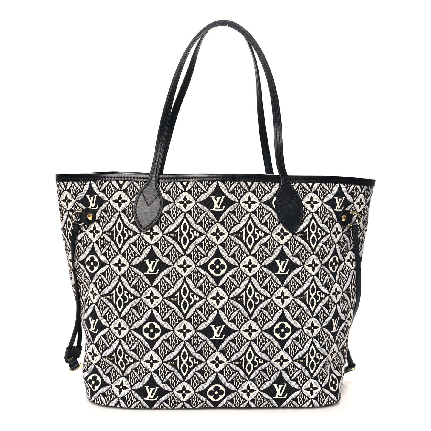 Jacquard Since 1854 Neverfull MM Grey