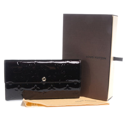 Louis Vuitton Vernis Sarah Wallet Amarante 5 of 8