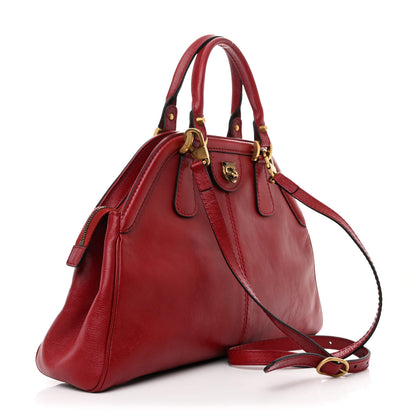 Gucci Piuma Lux Energy Medium Re(Belle) Top Handle Bag Romantic Cerise 3 of 11
