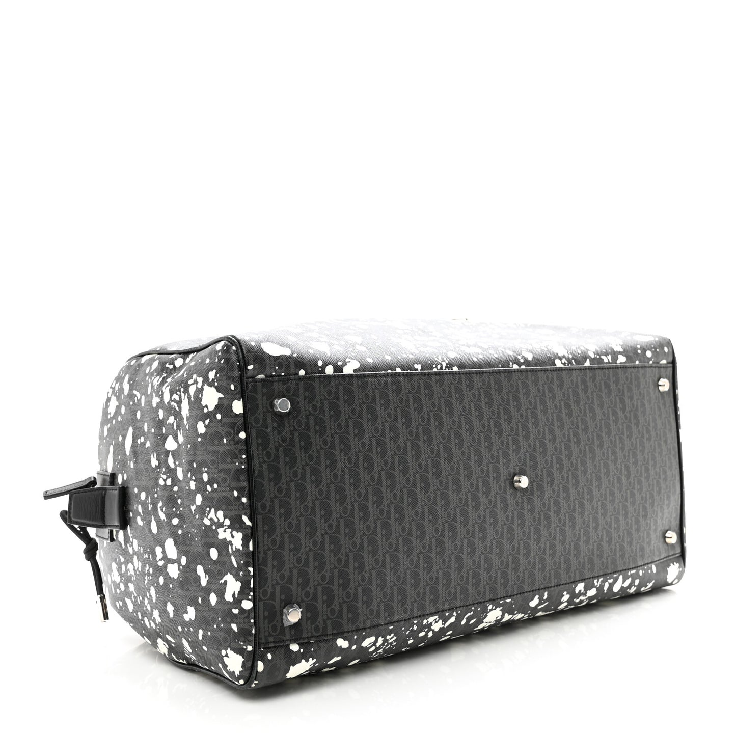 Homme Monogram Speckle Duffle Bag Grise