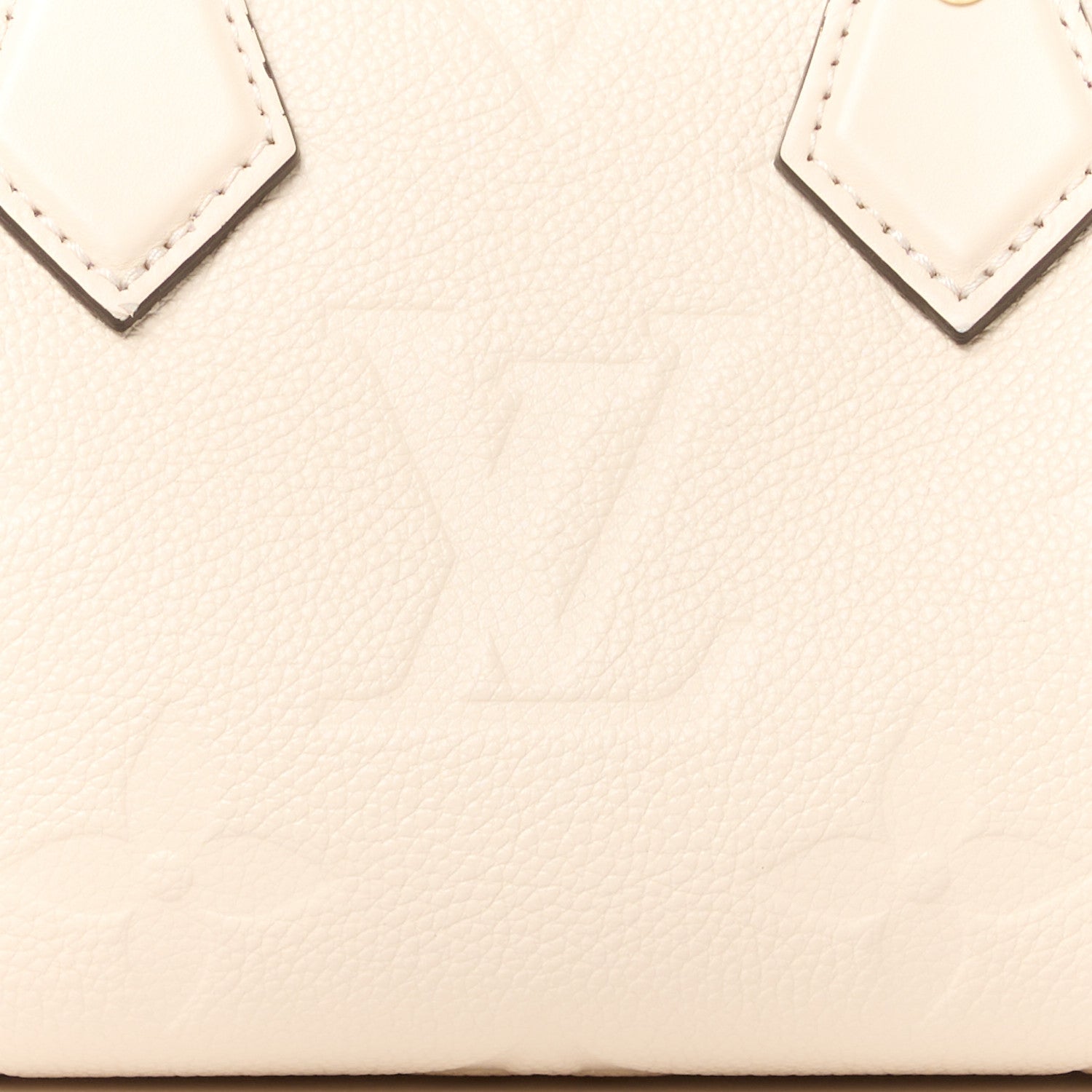 Louis Vuitton Empreinte Monogram Giant Speedy Bandouliere 20 Creme 8 of 10