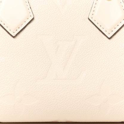 Louis Vuitton Empreinte Monogram Giant Speedy Bandouliere 20 Creme 8 of 10