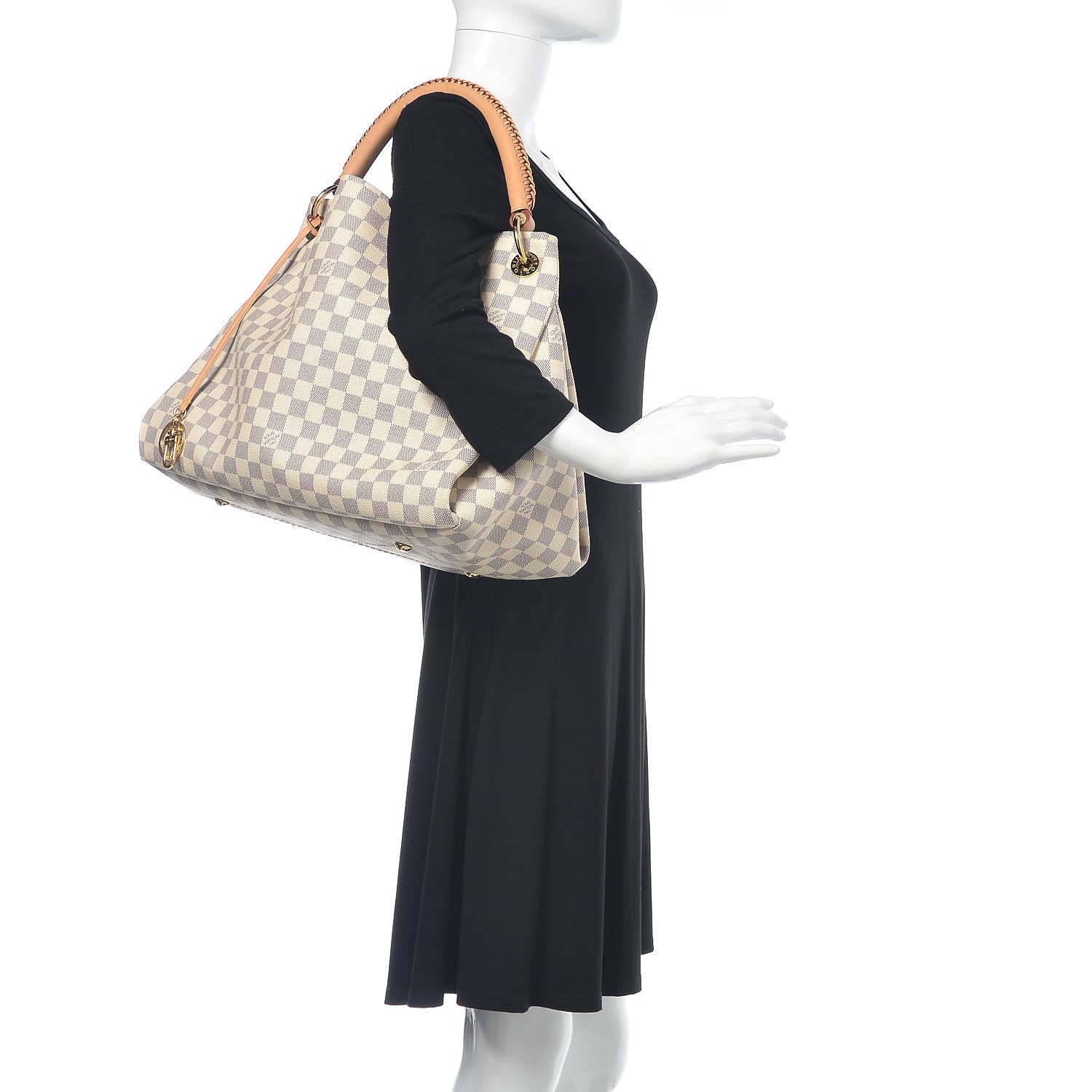 Louis Vuitton Damier Azur Artsy MM 2 of 12