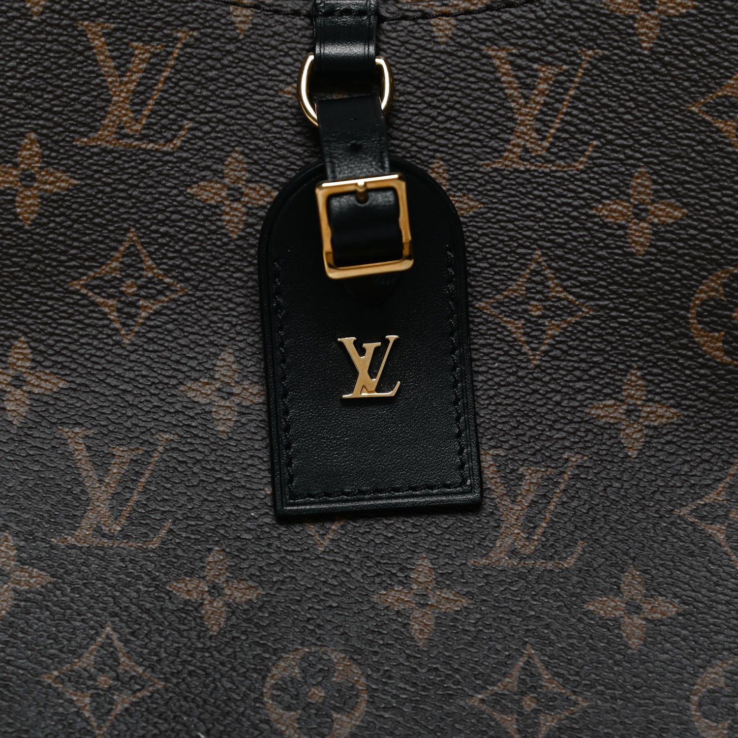 Louis Vuitton Monogram Odeon MM Black 7 of 14