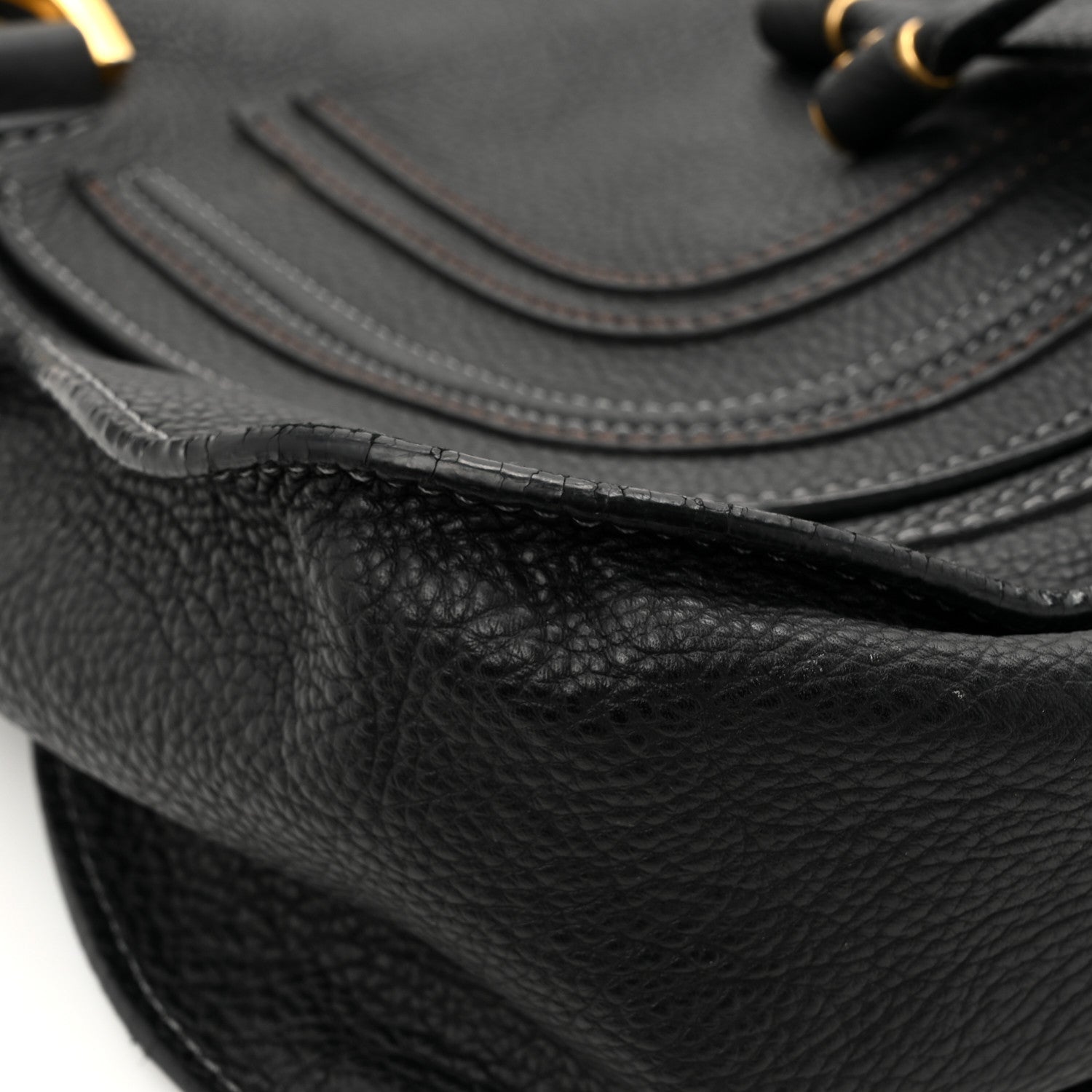 Chloe Calfskin Medium Marcie Satchel Black 11 of 14