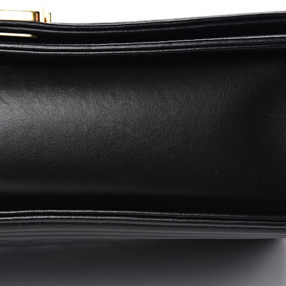 Chanel Lambskin Quilted Large Boy Flap Black 11 of 15