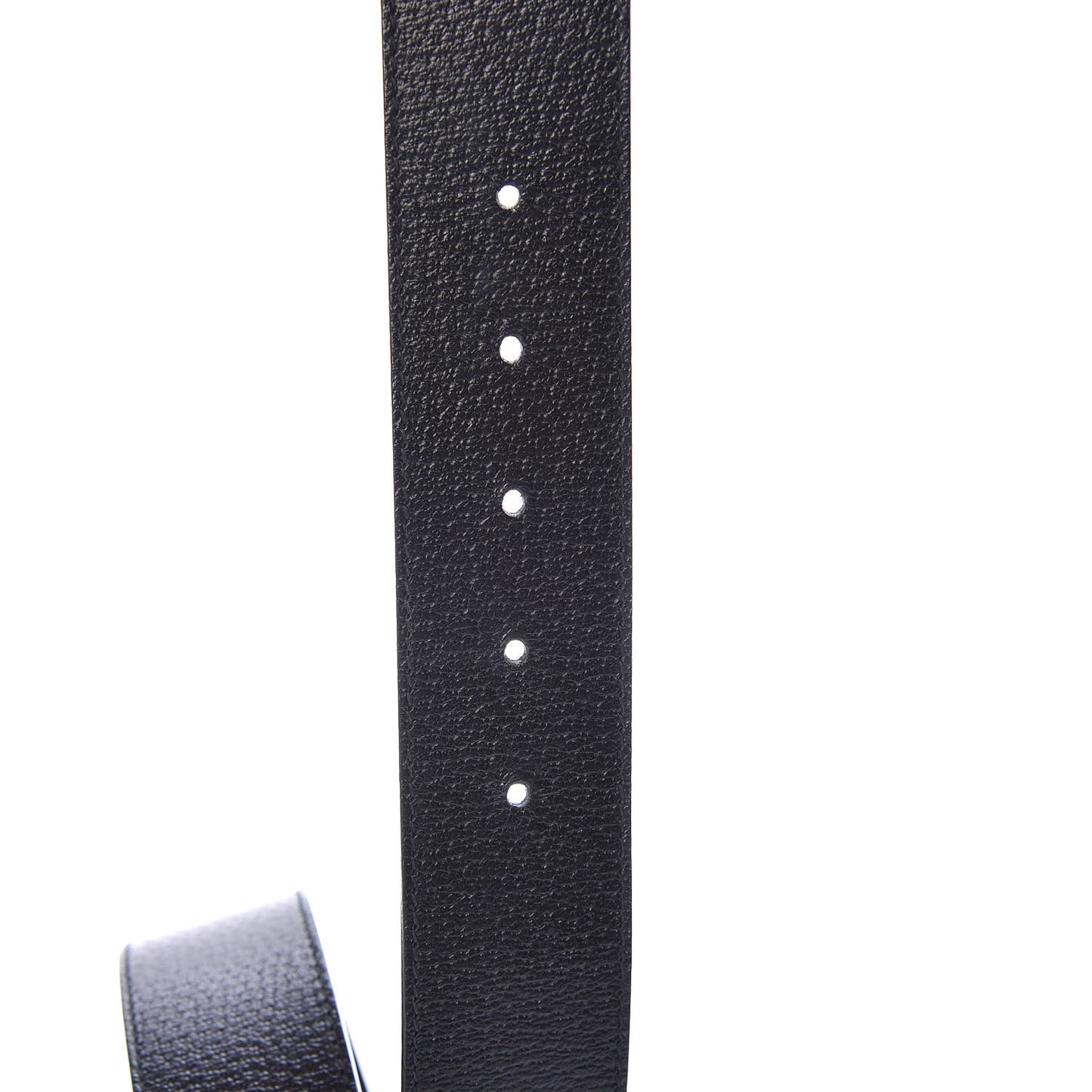 Textured Calfskin Double G 40mm Belt 85 34 Black
