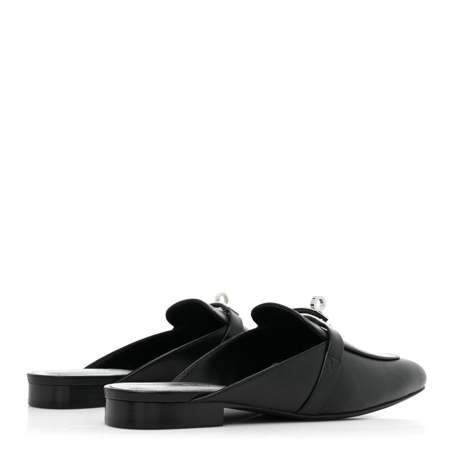 Goatskin Oz Mules 37.5 Black