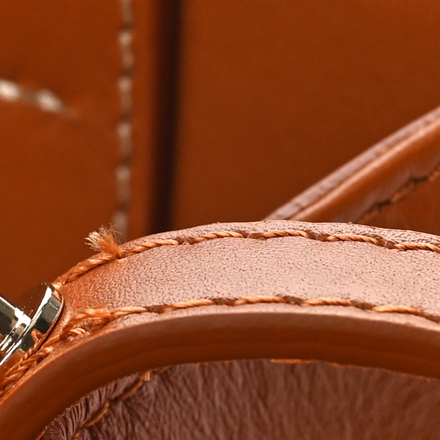 Chloe Calfskin Small Woody Tote Caramel 10 of 10