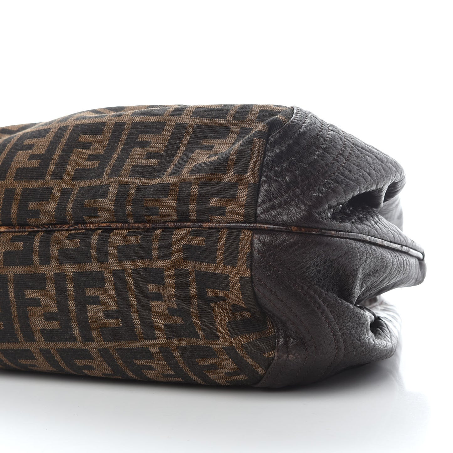 Zucca Nappa Nuvolata Vitello Tortuga Small Spy Tobacco Moro