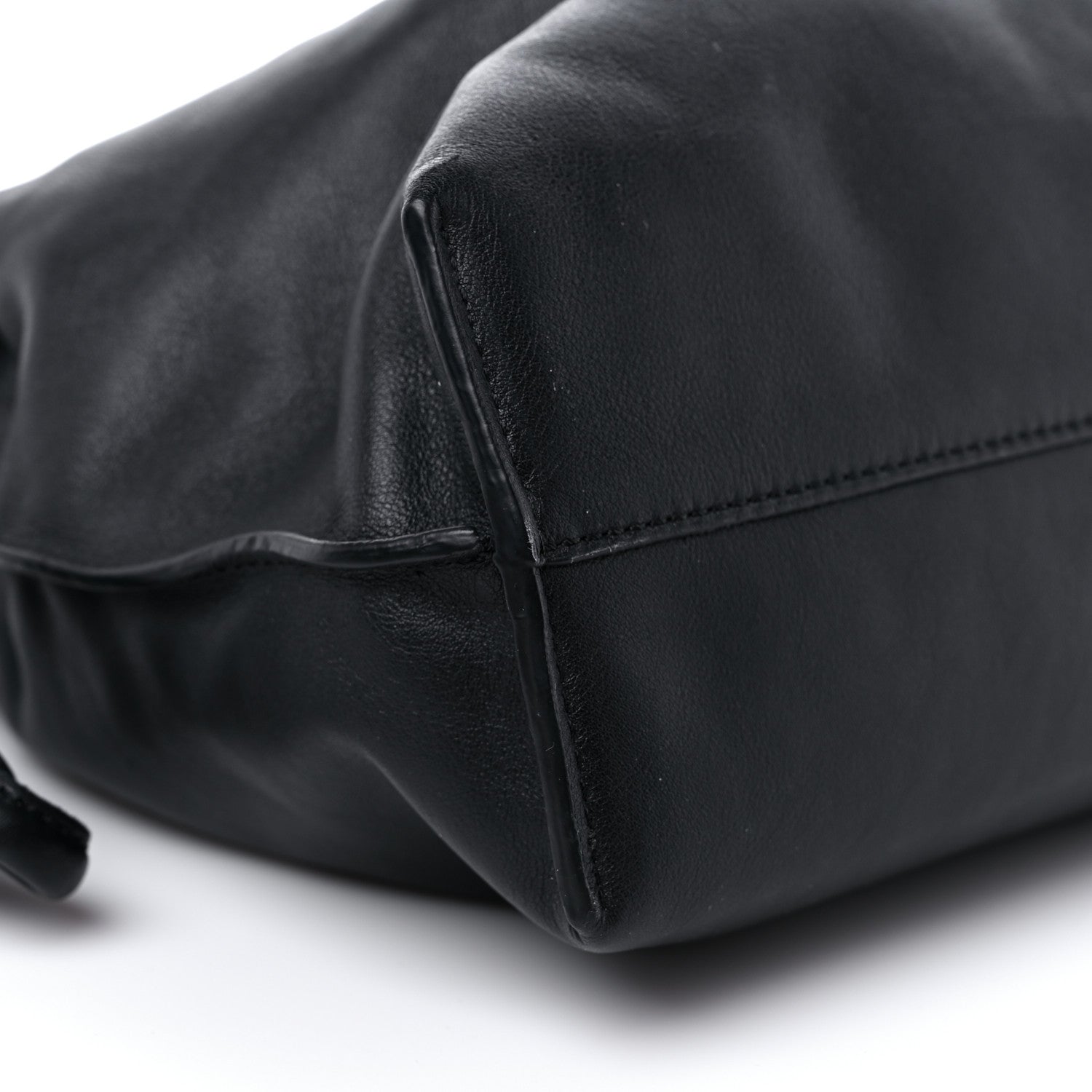 Loewe Nappa Flamenco Knot Clutch Black 6 of 8