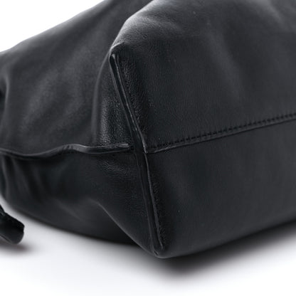 Loewe Nappa Flamenco Knot Clutch Black 6 of 8