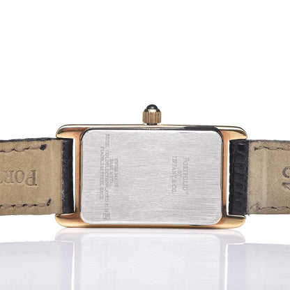 Tiffany Stainless Steel Lizard 16mm Portfolio Quartz Watch 8 of 8