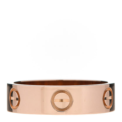 Cartier 18K Pink Gold 5.5mm LOVE Ring 57 8 1 of 5