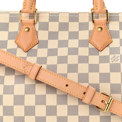 Louis Vuitton Damier Azur Speedy Bandouliere 30 8 of 10