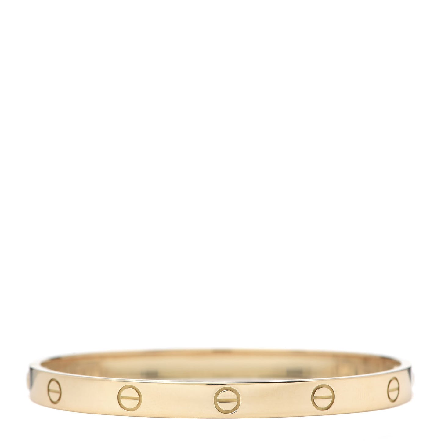 18K Yellow Gold LOVE Bracelet 19