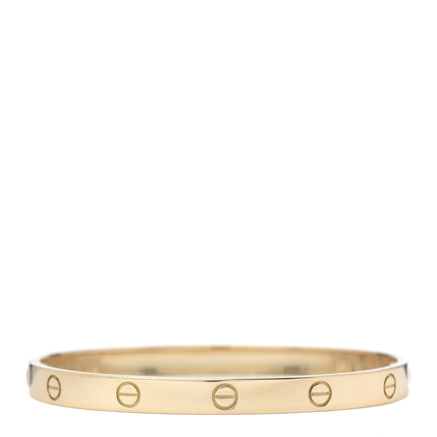 Cartier 18K Yellow Gold LOVE Bracelet 19 3 of 4