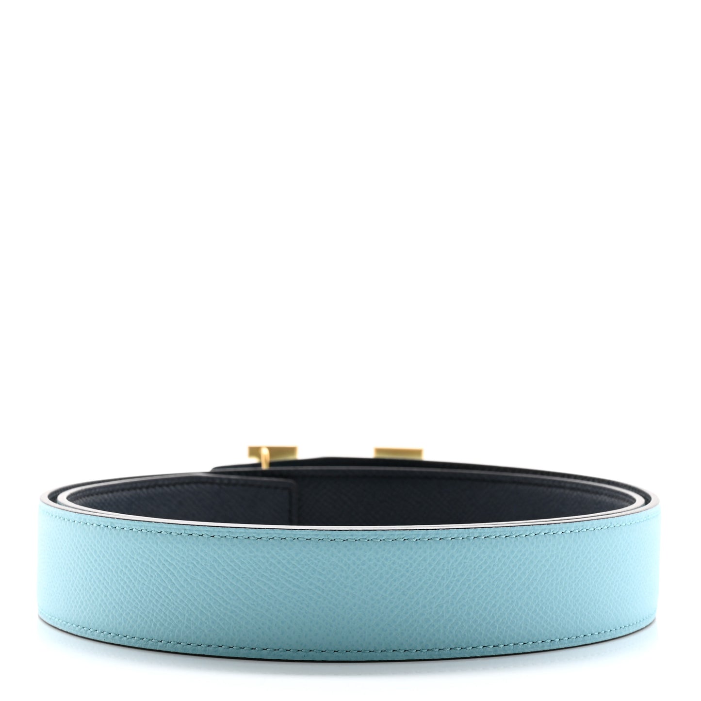 Epsom 32mm H Belt 90 36 Bleu Atoll Bleu Indigo