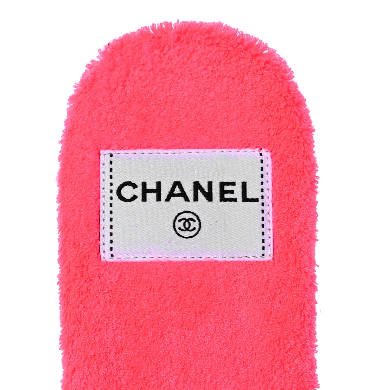 Chanel Terry CC Flat Mules Sandals 39 Pink 7 of 8