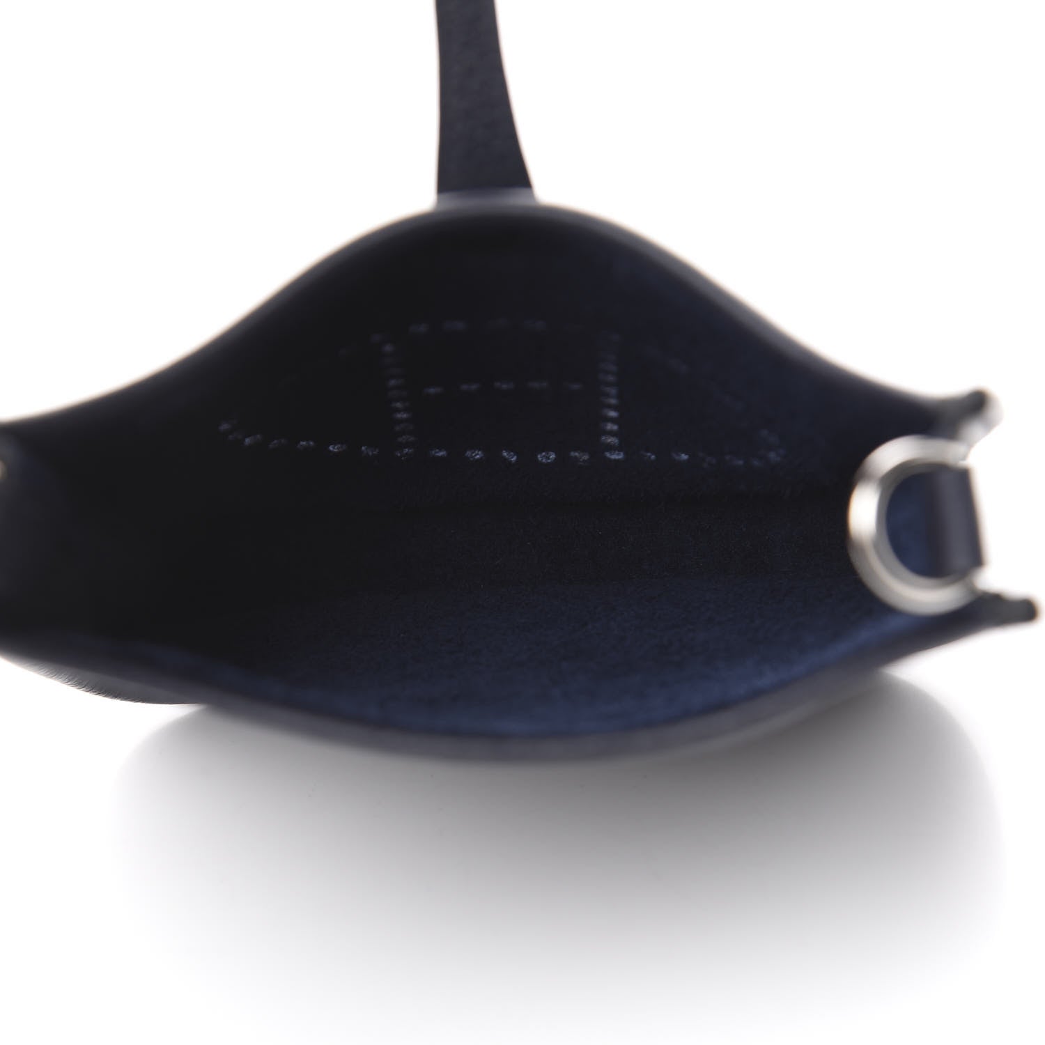 Hermes Taurillon Clemence Evelyne TPM Bleu Nuit 5 of 11