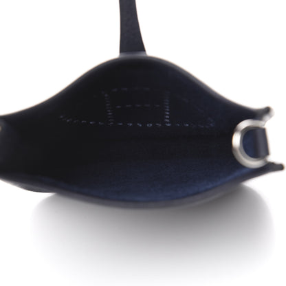 Hermes Taurillon Clemence Evelyne TPM Bleu Nuit 5 of 11