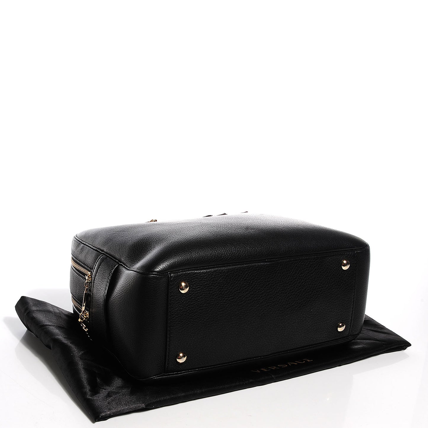 Vitello Cervo Demetra Vanitas Tote Black