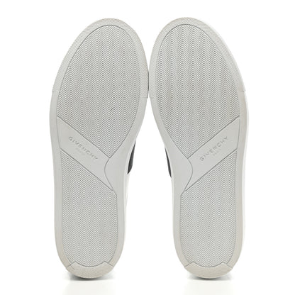 Givenchy Calfskin Band Logo Womens Urban Street Sneakers 39 White Black 5 of 9