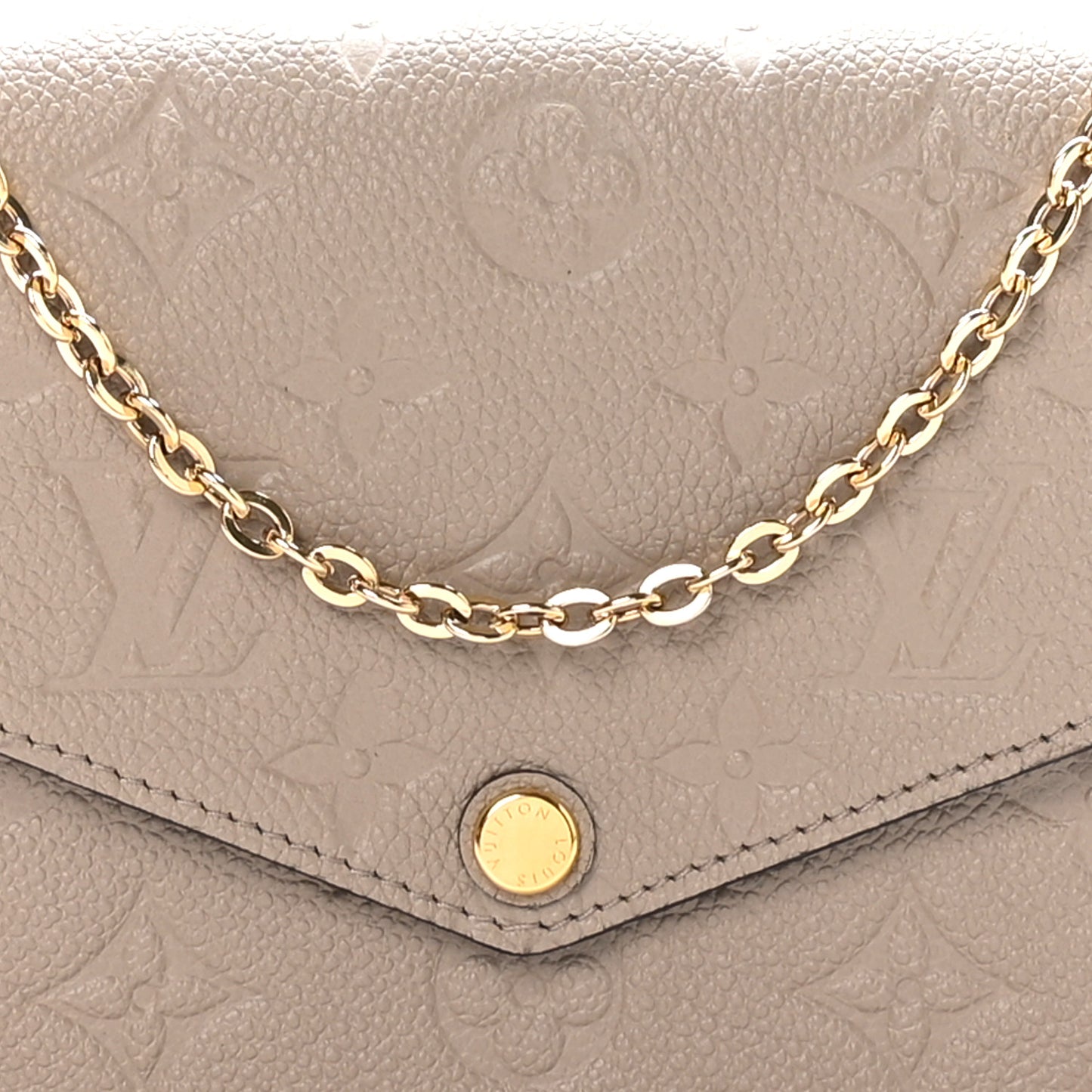 Empreinte Pochette Felicie Chain Wallet Tourterelle