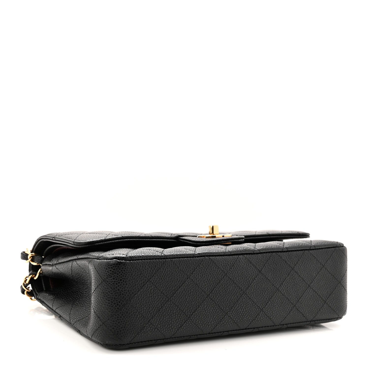 Chanel Caviar Quilted Medium Double Flap Black 4 of 11