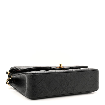 Chanel Caviar Quilted Medium Double Flap Black 4 of 11