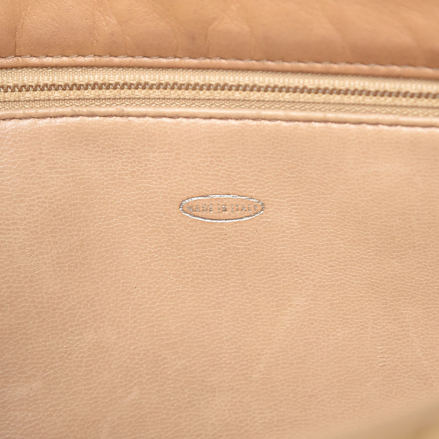 Chanel Lambskin Quilted Tote Beige 7 of 30