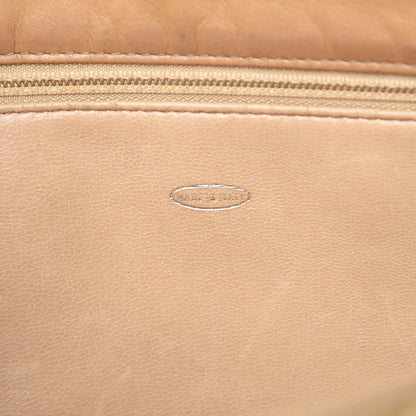 Chanel Lambskin Quilted Tote Beige 7 of 30