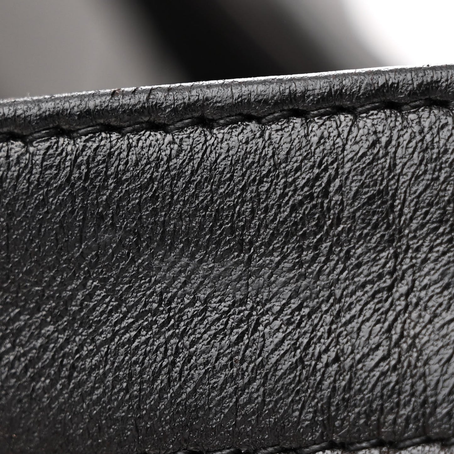 Lambskin Quilted Drawstring Backpack Black