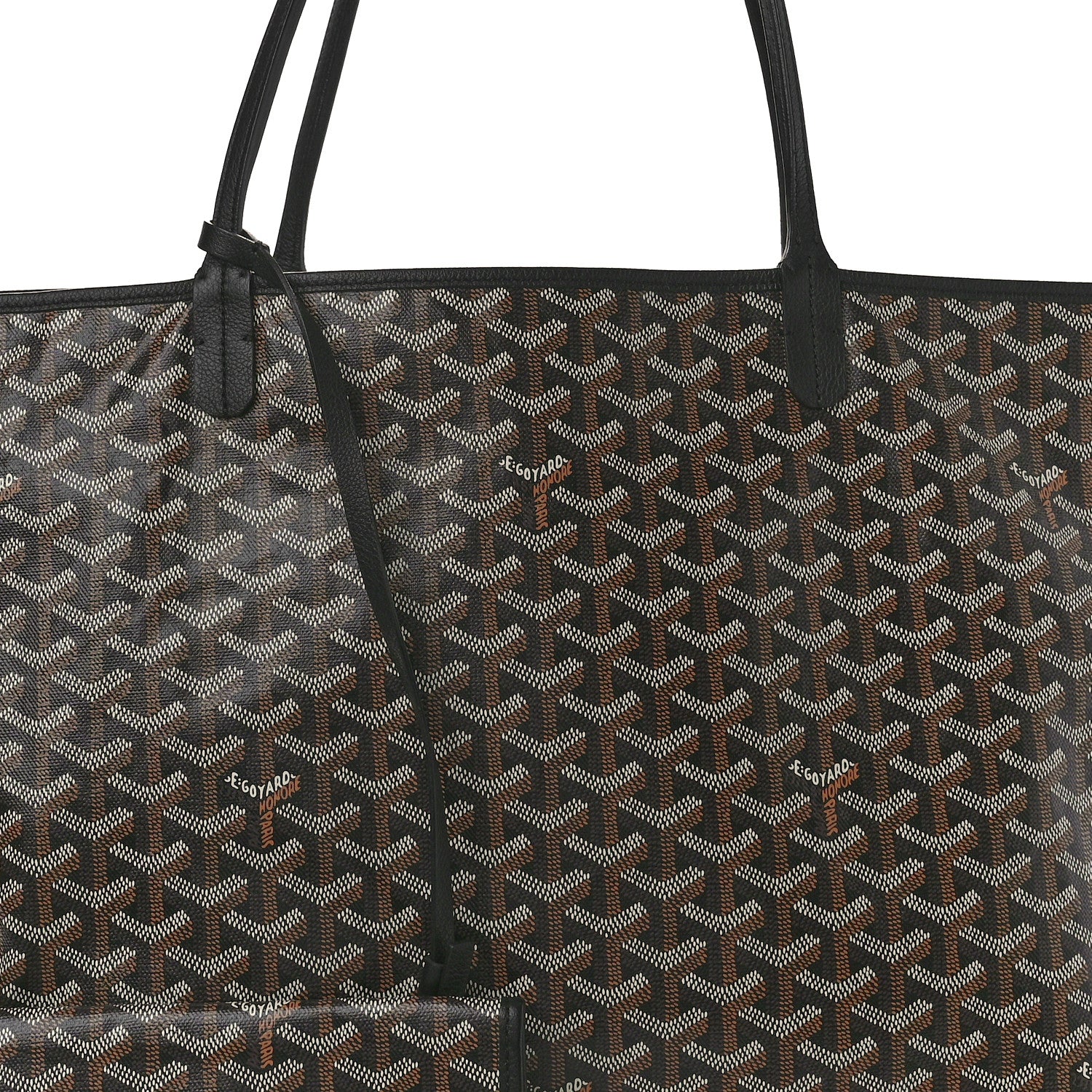 Goyard Goyardine Saint Louis GM Black 8 of 11