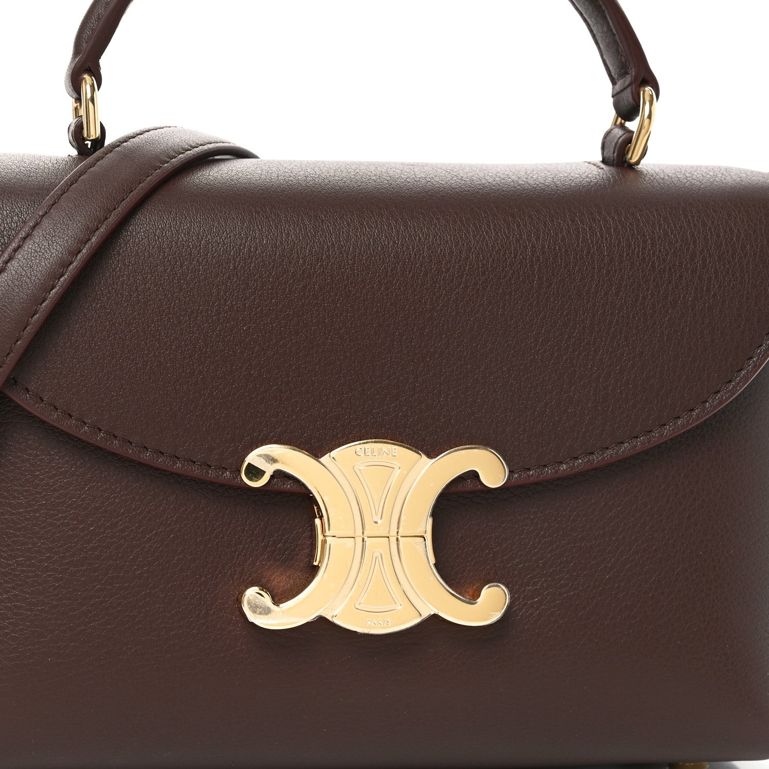 Celine Supple Grained Calfskin Teen Nino Chestnut 7 of 9