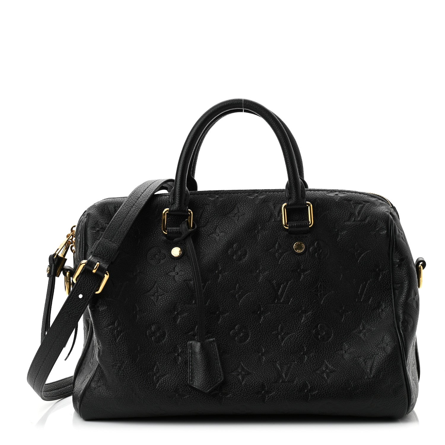 Louis Vuitton Empreinte Speedy Bandouliere 30 Black 1 of 10
