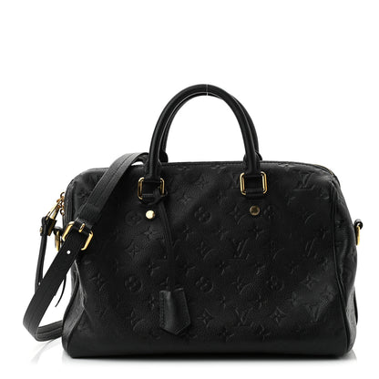 Louis Vuitton Empreinte Speedy Bandouliere 30 Black 1 of 10