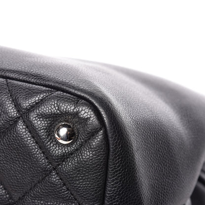 Chanel Caviar Quilted Timeless CC Soft Tote Black 10 of 12