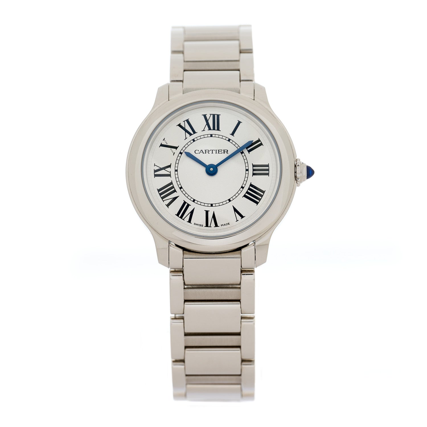 Cartier Stainless Steel 29mm Ronde Must de Cartier Quartz Watch 1 of 5