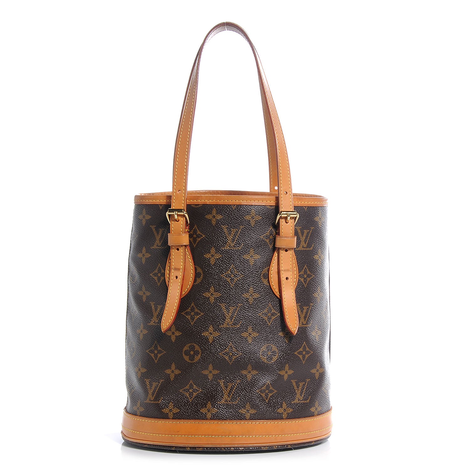 Louis Vuitton Monogram Petit Bucket 23 1 of 10