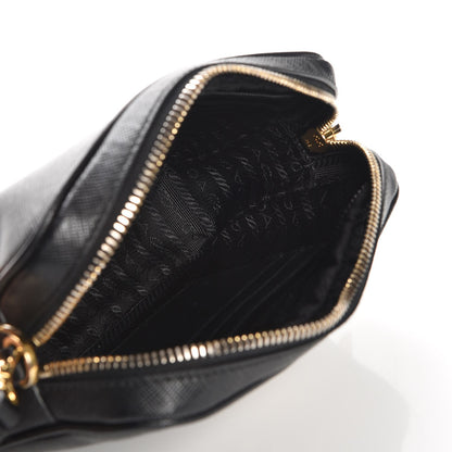 Prada Saffiano Mini Camera Crossbody Bag Nero Black 5 of 9