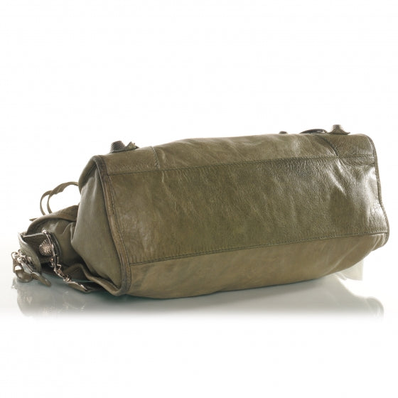 Agneau Giant 21 Silver Hardware City Vert Militaire