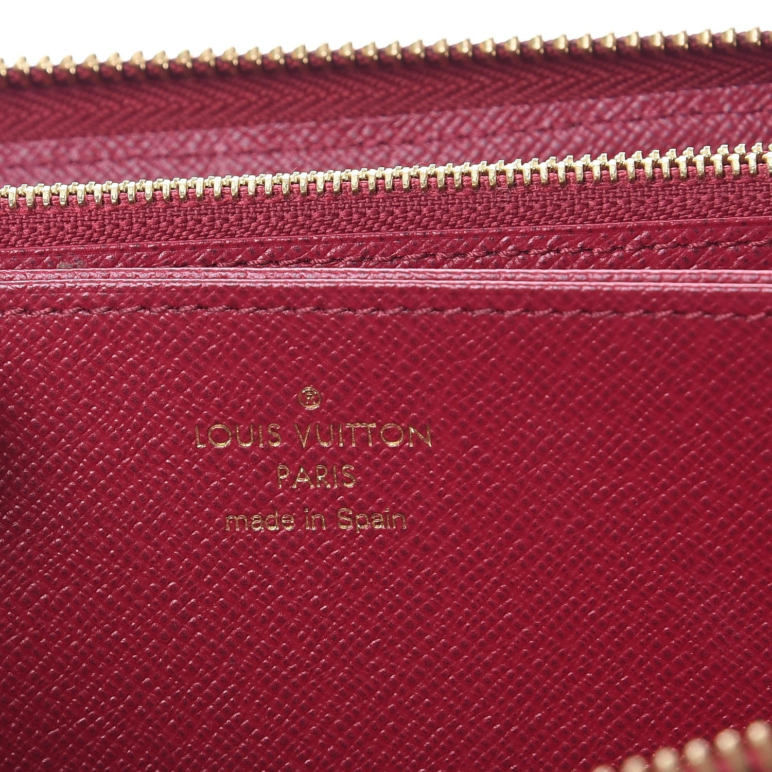 Louis Vuitton Monogram Pompon Zippy Wallet Fuchsia 6 of 9