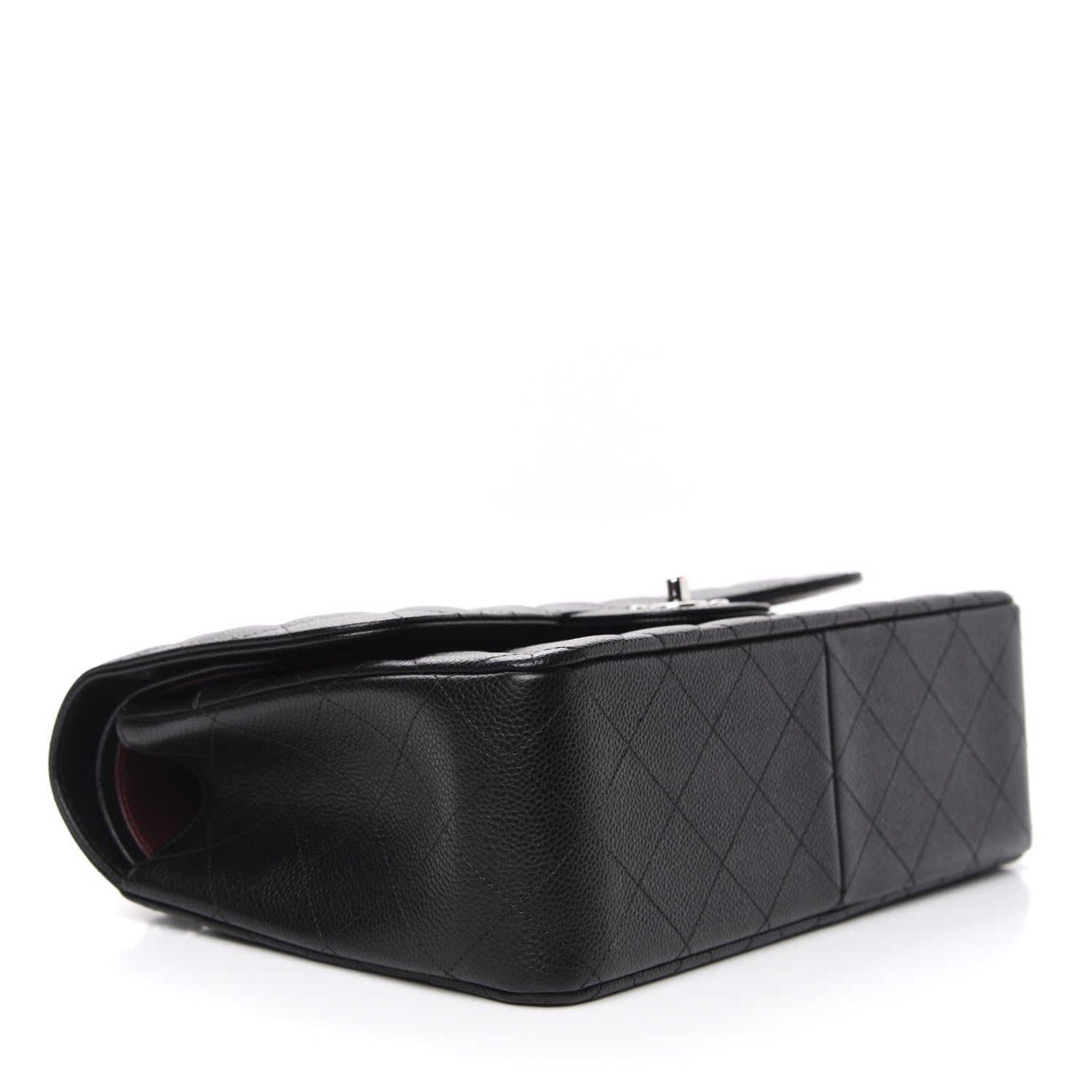 Chanel Caviar Quilted Jumbo Double Flap Black 4 of 10