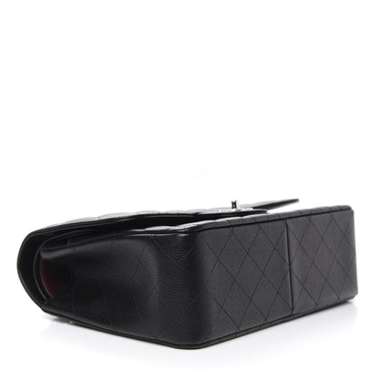Chanel Caviar Quilted Jumbo Double Flap Black 4 of 10