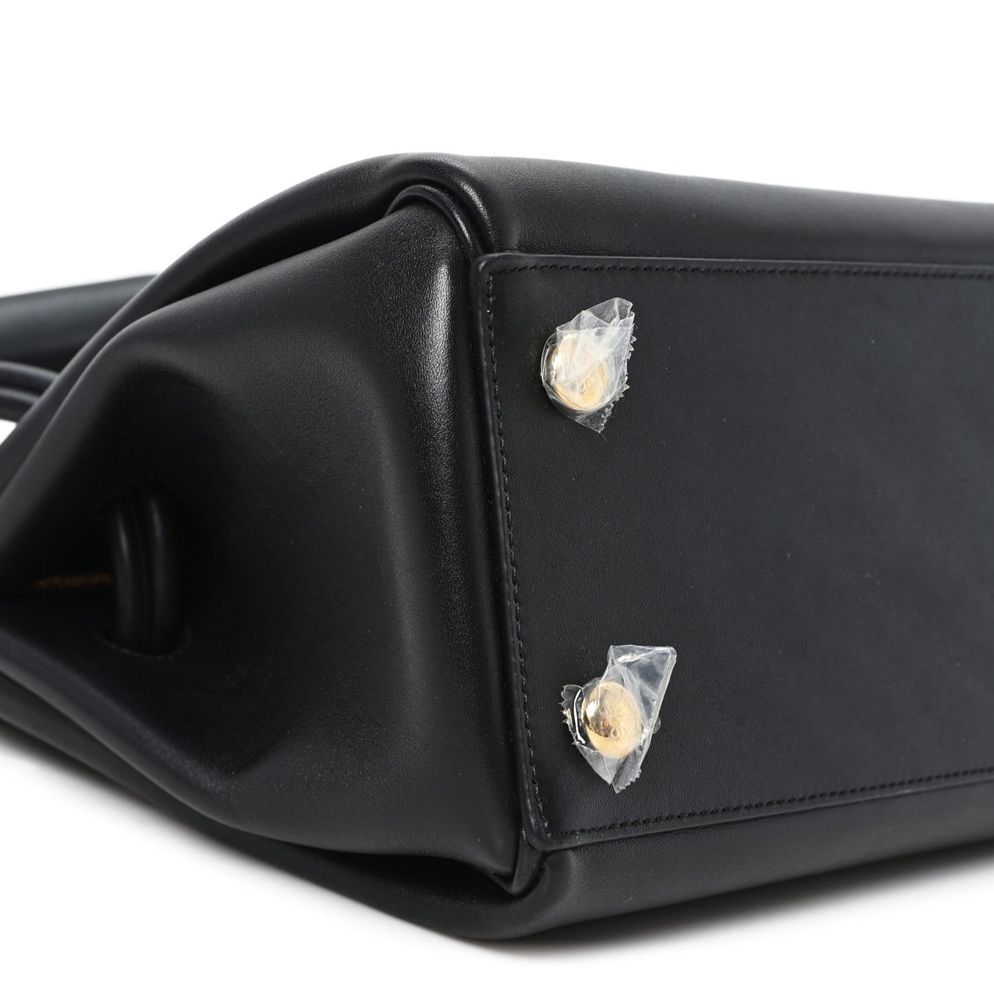 Supple Calfskin Small Madrid Bag Black