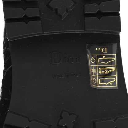 Christian Dior Oblique Rubber Diorcamp Boots 35 Black 6 of 7